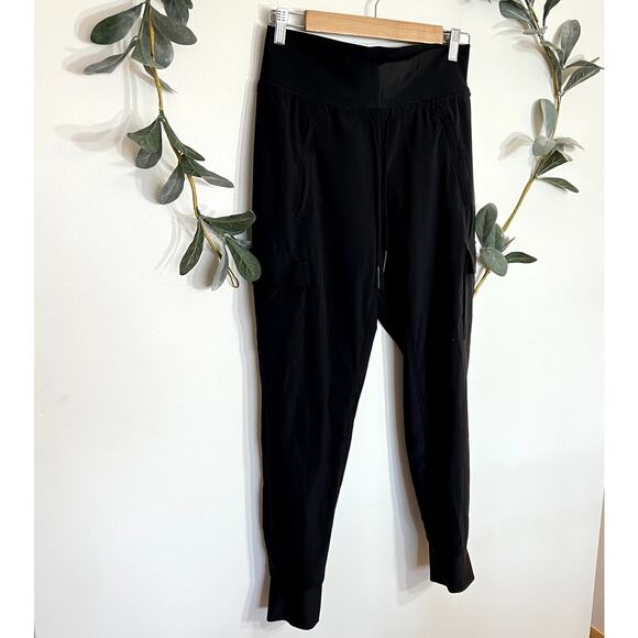 Athleta Black Cargo Joggers LAST CALL - Picture 2 of 10